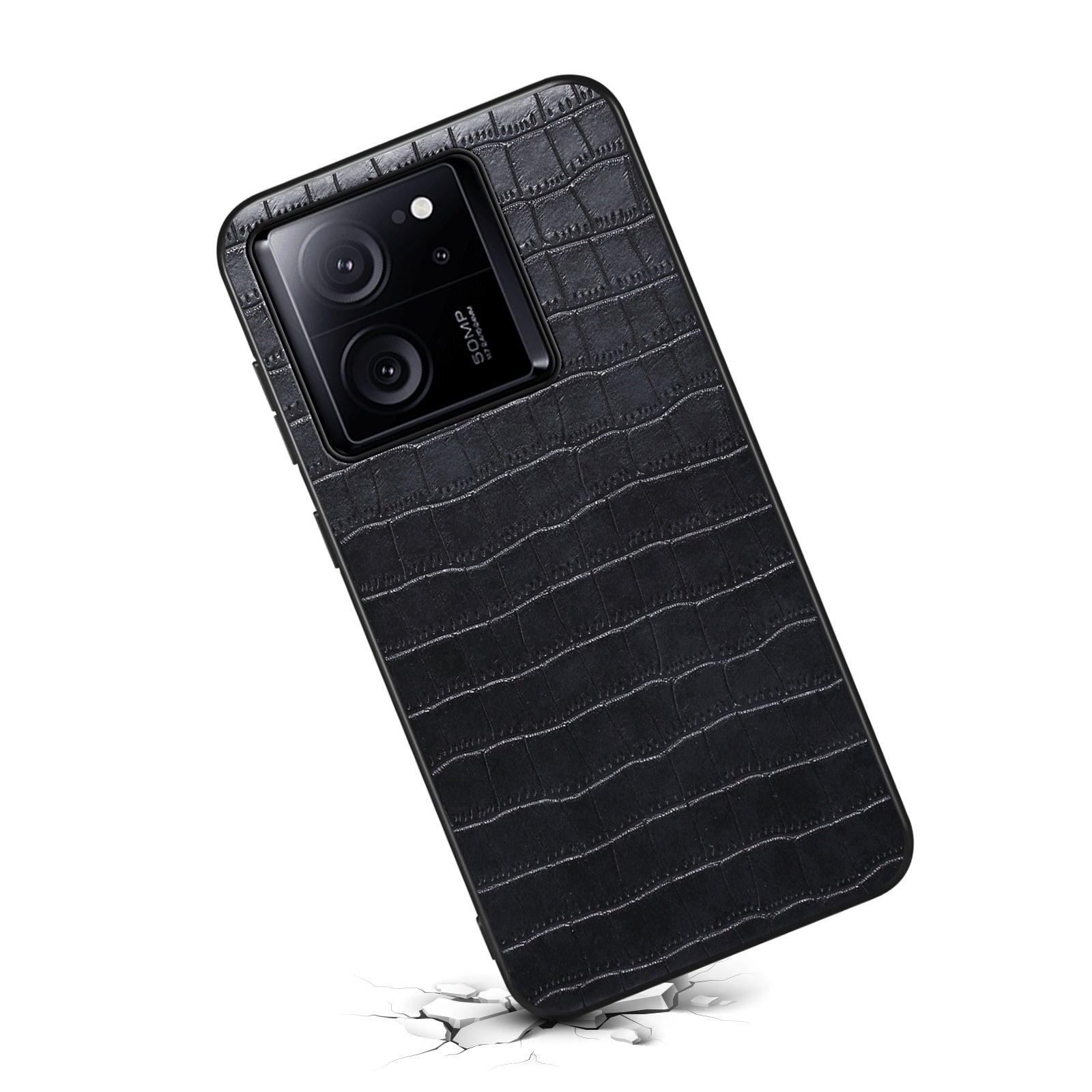 For Xiaomi 13T / Redmi K60 Ultra Case Crocodile Textured Leather+TPU+PC Slim Phone Cover For Xiaomi 13T / Redmi K60 Ultra Case Crocodile Textured Leather+TPU+PC Slim Phone Cover